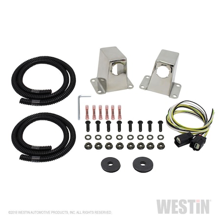 Westin Automotive 09-18 RAM 1500/10-18 RAM 2500/3500(19 CLASSIC)POLISHED SENSOR RELOCATOR 45-0010S